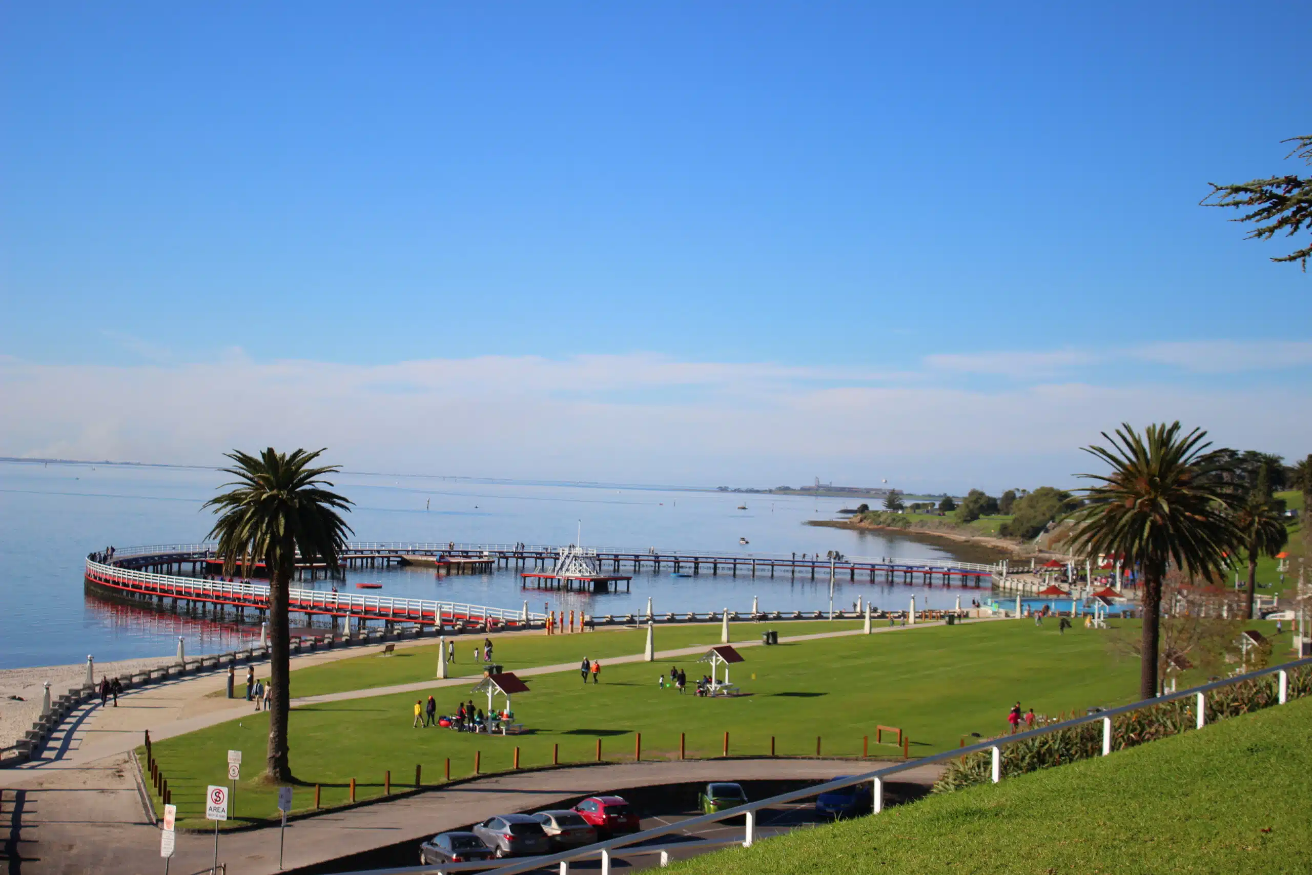 Property management services in Geelong overlooking the Geelong Waterfront and Eastern Beach.